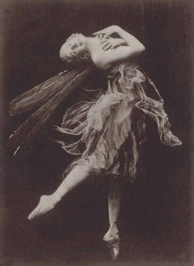 Anna Pavlova in De drakenvlieg (z/w foto) door American Photographer