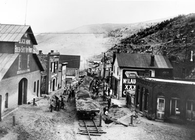 Black Hawk, overstroming, c.1895 door American Photographer