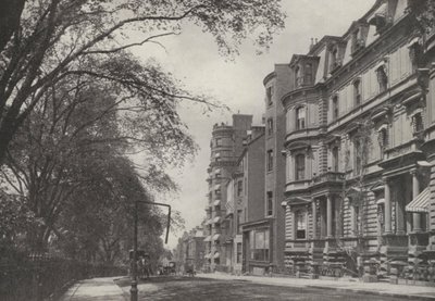 Boston: Beacon Street (z/w foto) door American Photographer