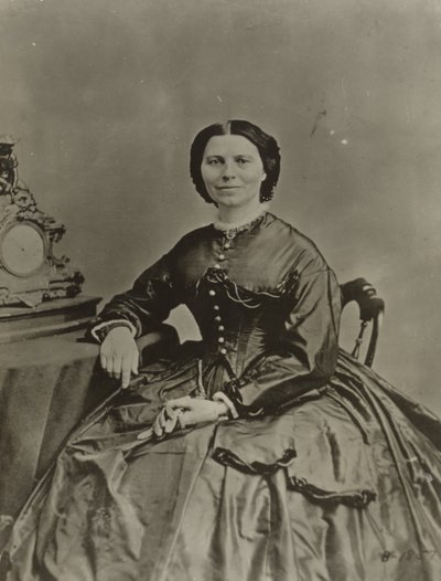 Clara Barton, ca. 1865 door American Photographer