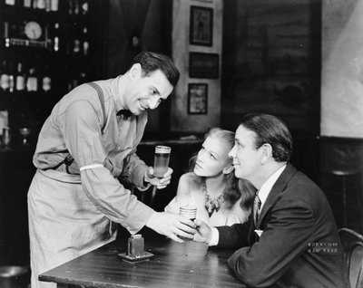 Gene Kelly, Julie Haydon en Eddie Dowling in een scène uit de American Theatre Guild toneelproductie van Time of Your Life, 1939-40 door American Photographer