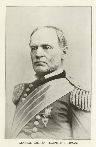 Generaal William Tecumseh Sherman door American Photographer