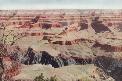 Grand Canyon, Arizona, uitzicht vanaf Yavapai Point door American Photographer