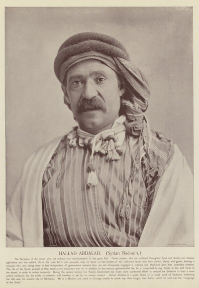 Hallad Abdalah, Syrische Bedoeïen door American Photographer