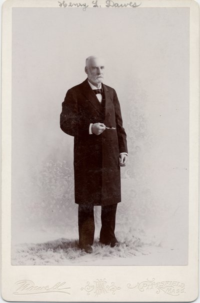 Henry Laurens Dawes (1816-1903), Amerikaanse senator, foto door Nowell, Pittsfield, Massachusetts door American Photographer