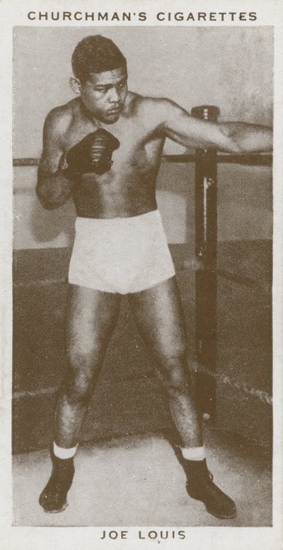 Joe Louis, Amerikaanse wereldkampioen zwaargewicht bokser door American Photographer