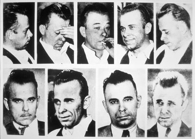 John Dillinger door American Photographer