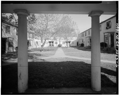 John Hope Homes (Openbare Huisvesting), begrensd door Larkin, Dora, Spelman Streets & Lane, Atlanta, Fulton County, GA door American Photographer