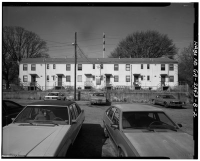 John Hope Homes, Gebouw B-1, 338 Spelman Lane (Oorspronkelijk Leonard Street), Atlanta, Fulton County, GA door American Photographer