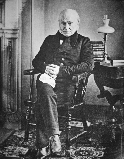John Quincy Adams (1767-1848) 1847 door American Photographer