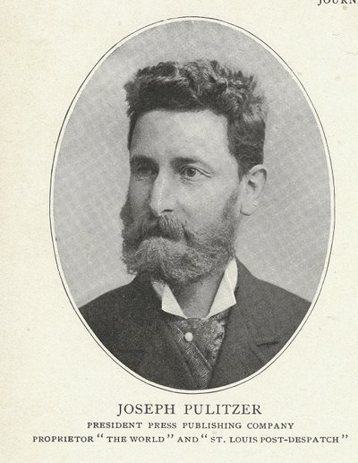 Joseph Pulitzer, illustratie uit 