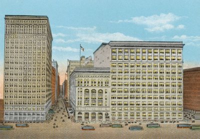 Marshall Field en Company, Winkels, Wabash en Washington door American Photographer