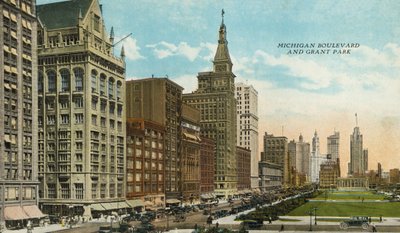 Michigan Boulevard en Grant Park door American Photographer