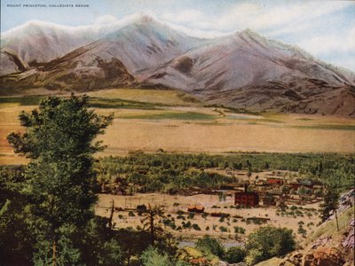 Mount Princeton, Collegiate Range (kleurenfoto) door American Photographer