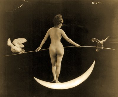 Nacht, ca. 1895 door American Photographer