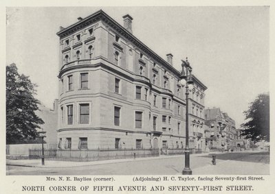 North Corner van Fifth Avenue en 71st Street door American Photographer