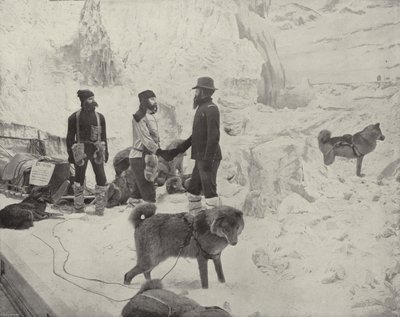Panorama van de Greely Expeditie door American Photographer