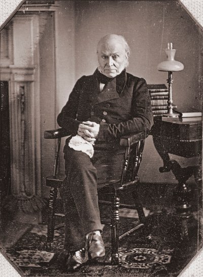 Portret van John Quincy Adams, ca. 1840s door American Photographer