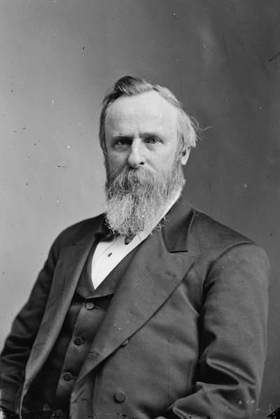 President Rutherford B. Hayes door American Photographer