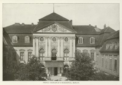 Residentie van Prins Bismarck, Berlijn door American Photographer