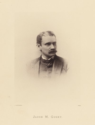 Prominente Pennsylvaniërs: Jacob M Gusky door American Photographer
