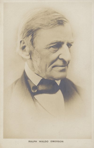 Ralph Waldo Emerson (1803-1882), Amerikaanse auteur door American Photographer