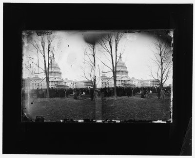 Inauguratie van Rutherford Hayes door American Photographer
