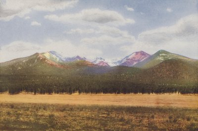 San Francisco Mountains, Arizona (ingekleurde foto) door American Photographer