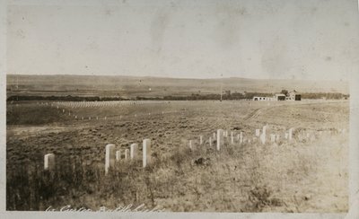 Scène bij Custer Slagveld door American Photographer