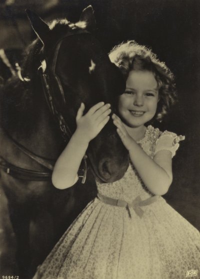 Shirley Temple, Amerikaanse actrice en filmster door American Photographer