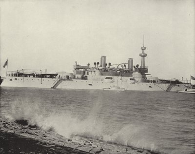 Het Slagschip Illinois door American Photographer
