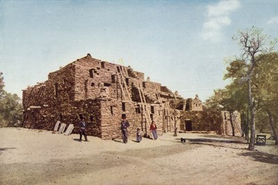 Het Hopi Huis, Grand Canyon, Arizona door American Photographer