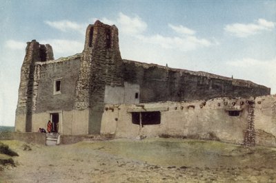 De Oude Kerk, Pueblo van Acoma, New Mexico door American Photographer