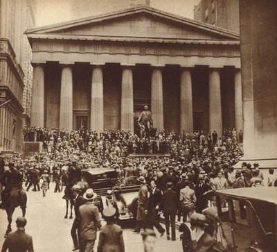 De krach op Wall Street door American Photographer