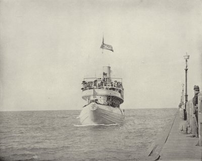 Het Walvisrug Stoomschip door American Photographer