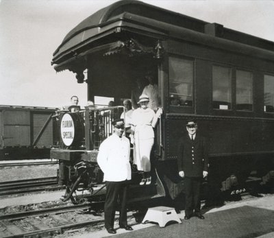 De observatiewagen van de all-Pullman luxe 