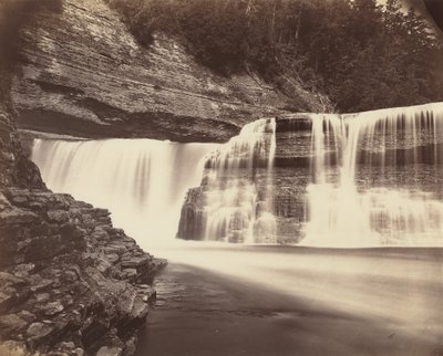 Trenton Falls, New York, ca. 1870 (foto) door American Photographer