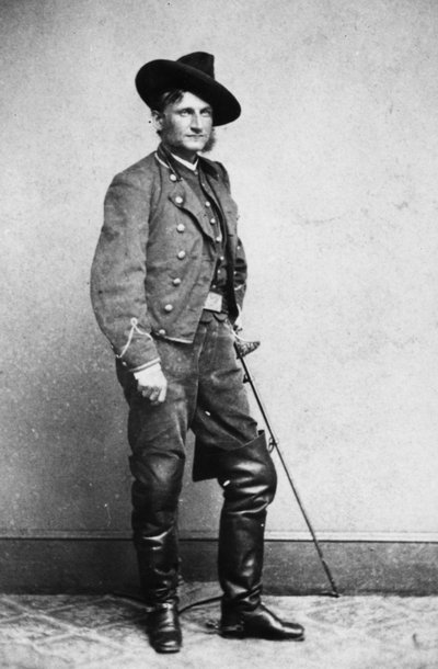 Union Cavalerie Generaal Hugh Judson Kilpatrick, ca. 1860s door American Photographer