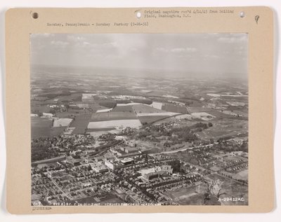 Uitzicht op Hershey, Pennsylvania, 26 mei 1931 door American Photographer