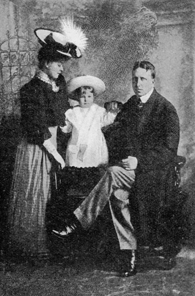 William Randolph Hearst en Zijn Familie, gepubliceerd in The Graphic, 27 oktober 1906 door American Photographer