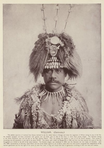 William, Samoaans door American Photographer