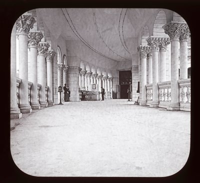 Wereldtentoonstelling van Chicago: visserijkolonade, 1893 door American Photographer