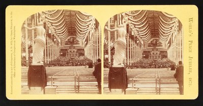 Wereldvrede Jubileum, Boston door American Photographer