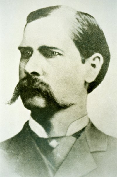 Wyatt Earp (1848-1929) ca. 1886 door American Photographer