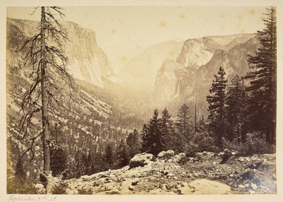 Yosemite Valley vanaf Inspection Point door American Photographer