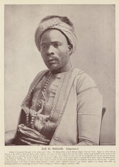 Zab El Madjab, Algerijns door American Photographer