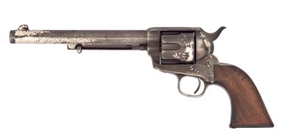 .44-40 "Model 1873" zes-schots enkelvoudige actie legerrevolver, door Colt, Hartford, 1881 door American School