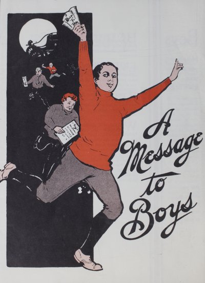 Een Boodschap aan Jongens, 1905 door American School
