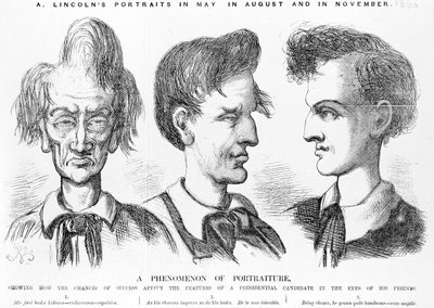 Een fenomeen van portrettering, c.1860 door American School
