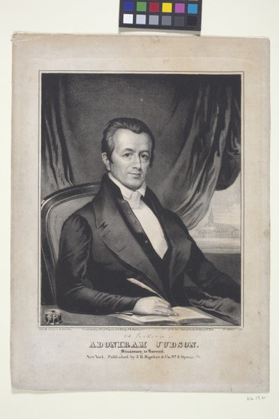 Adoniram Judson, missionaris naar Birma door American School